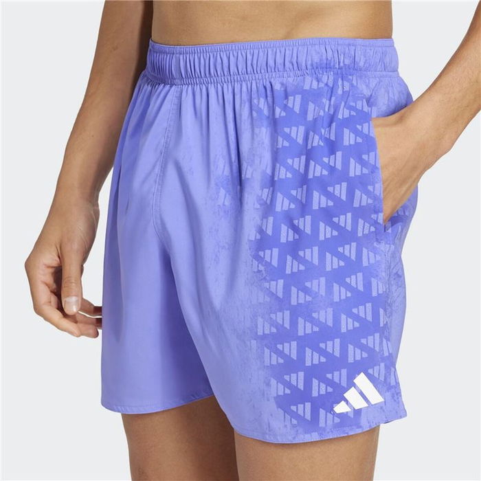 Maillot de bain homme Adidas Water React 5In Lila S