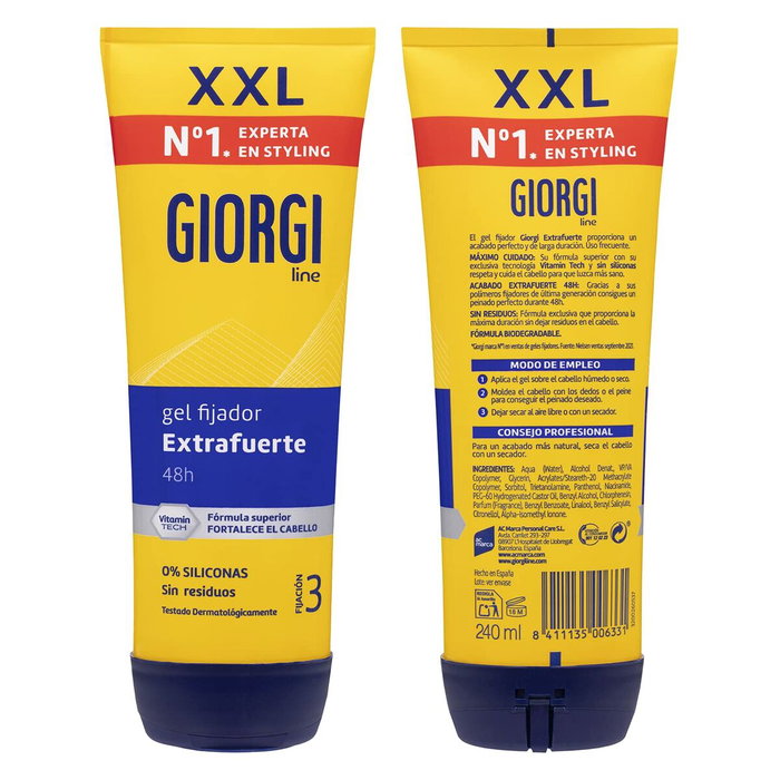 Giorgi Line Gel Fixateur EXTRA FORT n°3 240 ml