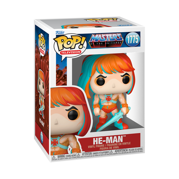 Funko Pop! He-Man Comic Deco - Figurine Vinyle Masters of the Universe, 9,7 cm (1775)