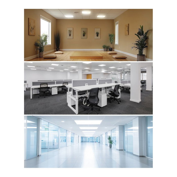 Edm Panneau LED 40W 3CCT (3000-4000-6500K) 4800 lm Edm Panneau LED 40W 3CCT (3000-4000-6500K) 4800 lm