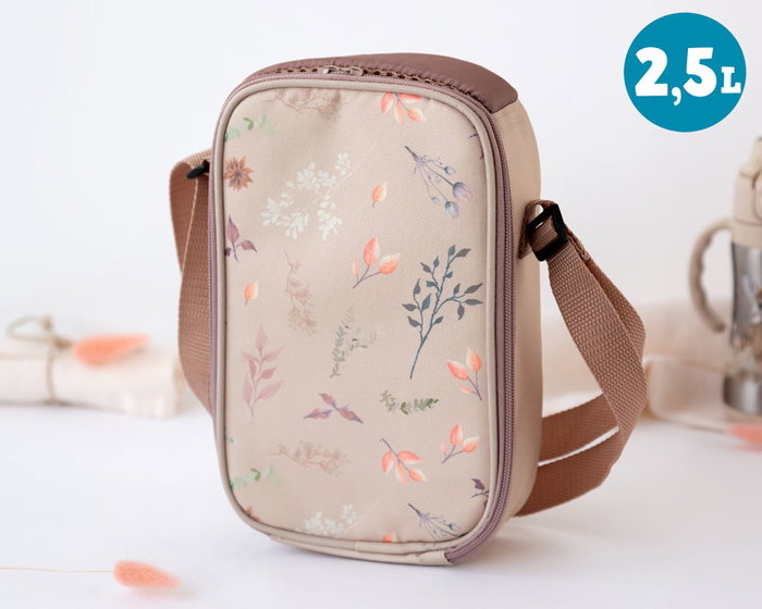 KioKids Honey - Sac à déjeuner isotherme pour enfant 2,5 L - Capacité 2,5 litres, conservation chaud/froid, poche intérieure, beige - Référence Merienda KioKids Honey - Sac à déjeuner isotherme pour enfant 2,5 L - Capacité 2,5 litres, conservation chaud/froid, poche intérieure, beige - Référence Merienda