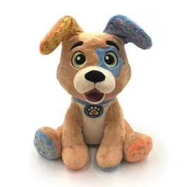 Clementoni Choco, le Chiot Rigolo - Jouet éducatif interactif parlant avec mouvements et apprentissage des lettres et chiffres