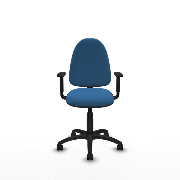 PIQUERAS Y CRESPO Chaise de bureau Aýna bleu clair