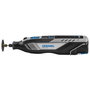 Dremel 8250 - Outil rotatif multifonction sans fil 12V avec moteur Brushless, 65 accessoires, 5 adaptations, 1 batterie 2Ah (5.000 à 30.000 tr/min) extra-robuste