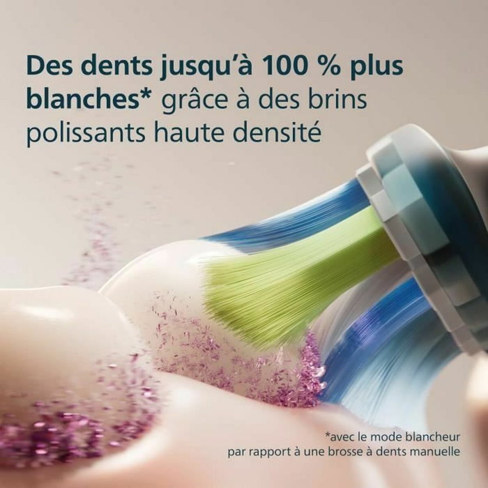 Philips Lot de 4 têtes de brosse Sonicare C3 Premium Plaque Defence HX9044/88 Noir Philips Lot de 4 têtes de brosse Sonicare C3 Premium Plaque Defence HX9044/88 Noir
