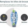 Philips HX9044/88 Lot de 4 têtes de brosse C3 noir pour brosse à dents électrique, nettoyage efficace, pour adultes