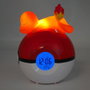 Teknofun Radio-réveil lumineux Charmander Pokémon Pokeball