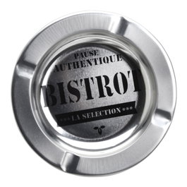 Mister Gadget Cendrier Métal Bistrot, Couleurs Surties