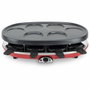 Hkoenig RP418 Appareil à raclette 4 en 1, 8 personnes, 1500W