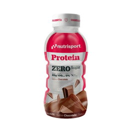 NUTRISPORT Batido Protein Zero Chocolat 330 ml (Pack de 12)