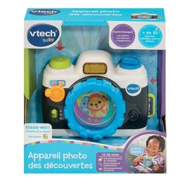 Vtech Baby Appareil Photo des Découvertes - Jouet interactif pour enfants 12 à 36 mois - Multicolore