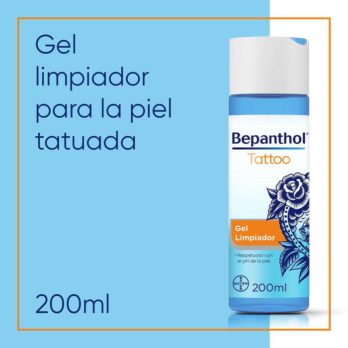 Bepanthol Gel nettoyant pour tatouages 200 ml