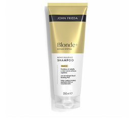 John Frieda - Blonde+ Repair System Shampooing Réparateur pour Cheveux Blonds 250 ml avec Technologie Bond Building Plex