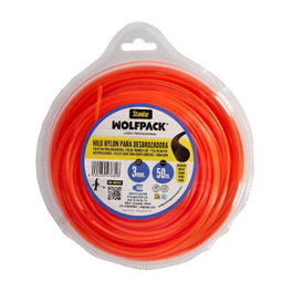 WOLFPACK LINEA PROFESIONAL Fil Nylon Rond 3,0mm (Dispensateur 50m)