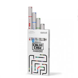 Ozobot Set de 5 Marqueurs Code Color Double Pointe pour Ozobot Bit et EVO