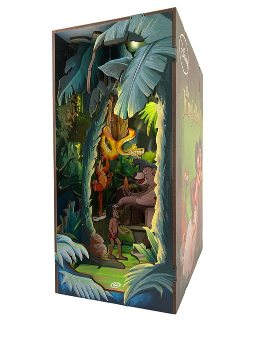 Disney maquette Book Nook Tiny Adventures Le Livre de la jungle 23 cm Disney maquette Book Nook Tiny Adventures Le Livre de la jungle 23 cm