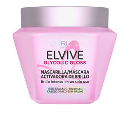L'Oréal Paris - Masque GLOSS GLYCOLIQUE ELVIVE 310 ml - Masque illuminant à 12% d'acide glycolique pour un éclat immédiat
