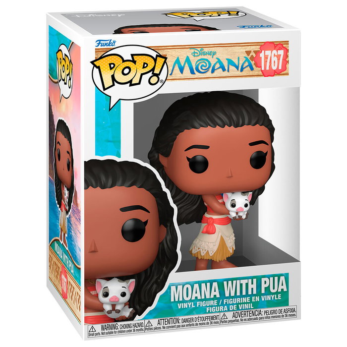 Funko Vaiana : La Légende du bout du monde POP! & Buddy avec Pua
