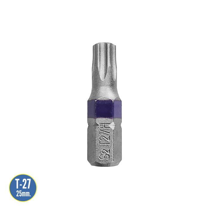 Wolfpack Linea Profesional Jeu d'embouts Torx T-27 en acier S2 (2 pièces) Wolfpack Linea Profesional Jeu d'embouts Torx T-27 en acier S2 (2 pièces)