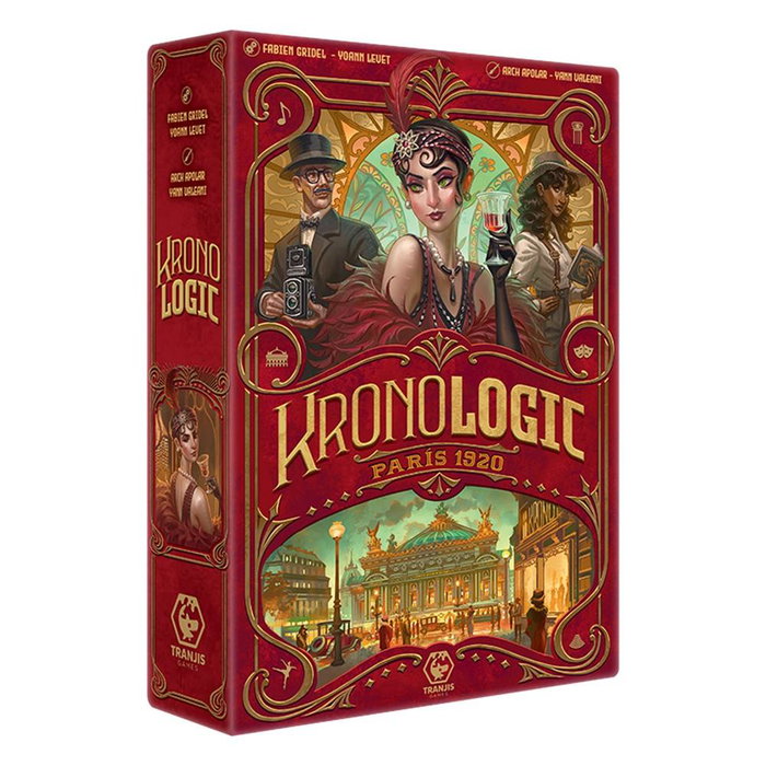 Tranjis Games Sl Jeu de Société Kronologic: Paris 1920 Tranjis Games Sl Jeu de Société Kronologic: Paris 1920