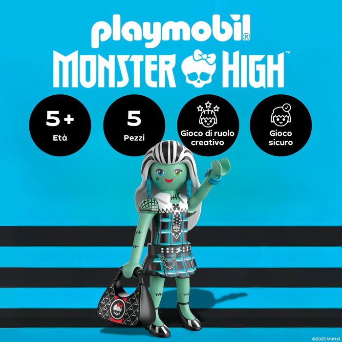 PLAYMOBIL Monster High Frankie Stein 71994 articulée