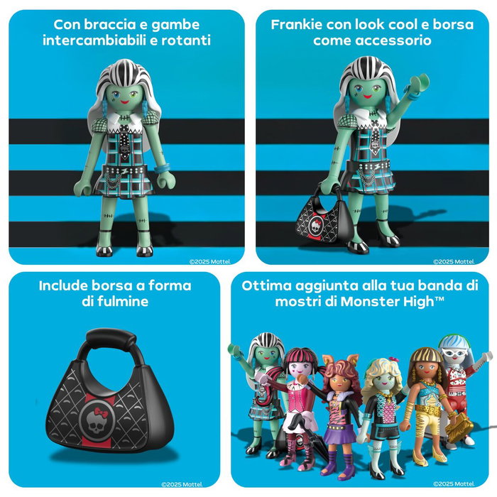 PLAYMOBIL Monster High Frankie Stein 71994 articulée