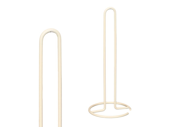 Kinvara Porte-rouleau en acier crème 13 x 31 x 13 cm (Set de 24) Kinvara Porte-rouleau en acier crème 13 x 31 x 13 cm (Set de 24)