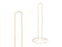 Kinvara Porte-rouleau en acier crème 13 x 31 x 13 cm (Set de 24)