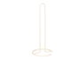 Kinvara Porte-rouleau en acier crème 13 x 31 x 13 cm (Set de 24)