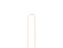 Kinvara Porte-rouleau en acier crème 13 x 31 x 13 cm (Set de 24)