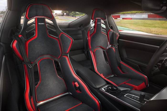 Recaro Siège RECARO Podium Noir/Rouge ABE + FIA Pilote M