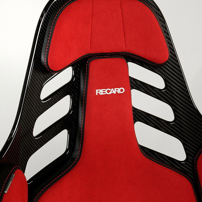 Recaro Siège RECARO Podium Noir/Rouge ABE + FIA Pilote M