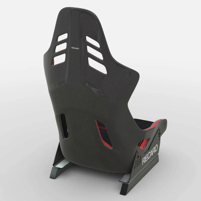 Recaro Siège RECARO Podium Noir/Rouge ABE + FIA Pilote M