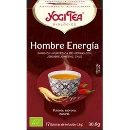YOGI TEA Infusion Homme Énergie 17 Sachets, Bio