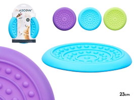 MASCOW Lot de 24 Disques de Divertissement en Silicone Assortis