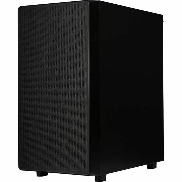 BitFenix Muses Boîtier PC Moyen Tour Noir - Compatible ATX, Micro ATX, Mini-ITX - Façade Mesh - 4 Ventilateurs FRGB - USB 3.0 - HD Audio