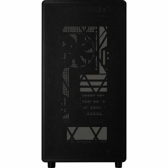 BitFenix Muses Boîtier PC Moyen Tour Noir - Compatible ATX, Micro ATX, Mini-ITX - Façade Mesh - 4 Ventilateurs FRGB - USB 3.0 - HD Audio