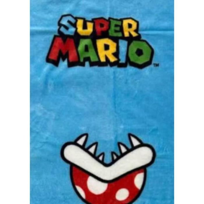 Mario Bros Plaid Sherpa - Vintage - 100 x 150 cm