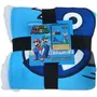 Mario Bros Couverture Polaire Sherpa Vintage Super Mario 100 x 150 cm, Plaid avec Face Imitation Laine pour Canapé, Lit, Décoratif