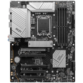 MSI Carte mère PRO B760-P II (7E29-002R) - Format ATX - Intel LGA 1700 Socket - Argent/Noir