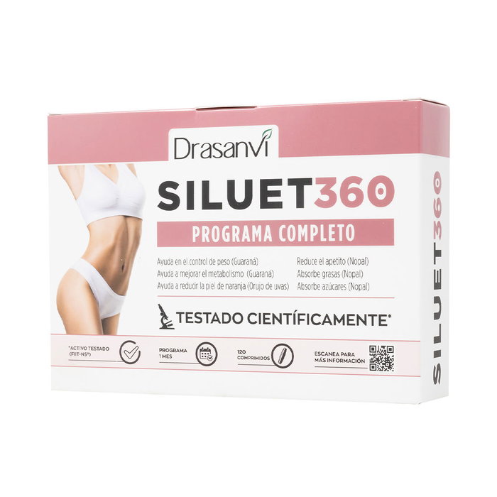 Dransavi Silhouette 360 825 mg - 120 capsules - Aide minceur, contrôle de l'appétit et réduction de la cellulite