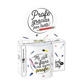 LOVELY STORY Taza - Mi Club de Fans Me Llame Profe 330ml
