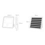 Edm Projecteur LED Solaire 300W 3500lm 6500K avec Capteur de Mouvement IP65