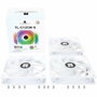 Thermalright TL-C12CW-S (Blanc) - Pack de 3 ventilateurs 120mm avec ARGB
