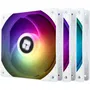Thermalright TL-C12CW-S - Pack de 3 Ventilateurs PC 120mm Blanc - Ventilation à LED ARGB - 1550 RPM, 25.6 dBA