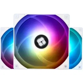 Thermalright TL-C12CW-S - Pack de 3 Ventilateurs PC 120mm Blanc - Ventilation à LED ARGB - 1550 RPM, 25.6 dBA