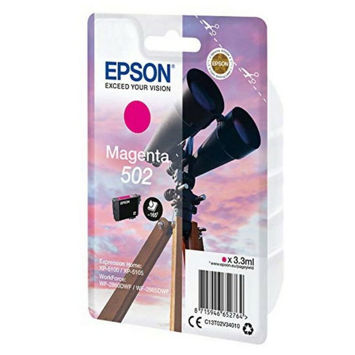 Cartouche d'Encre Compatible Epson C13T02V Magenta 3,3 ml