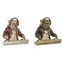 Home ESPRIT Figurine Décorative Chien Loft Multicouleur (2 Unités)