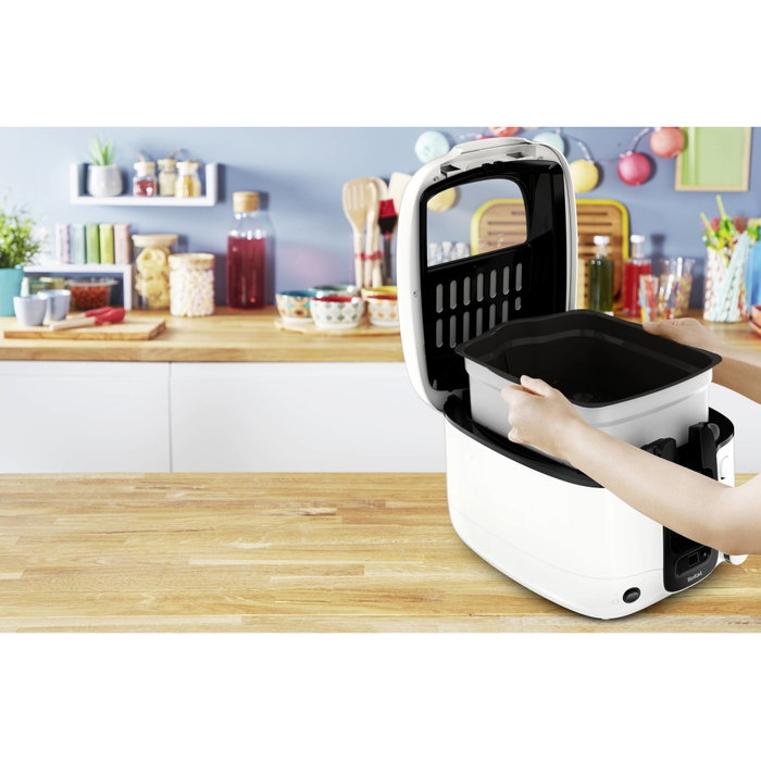 Tefal FR 3140 Super Uno avec Minuteur blanc/noir
