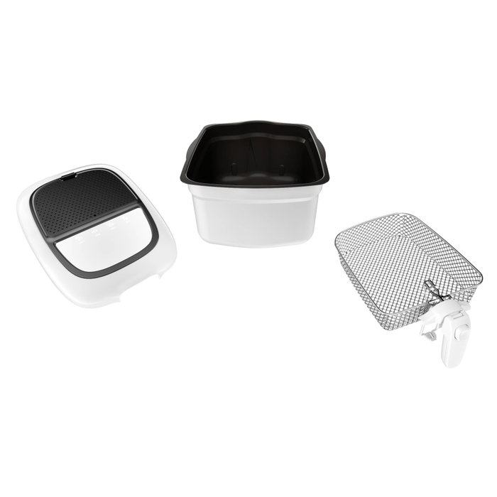 Tefal FR 3140 Super Uno avec Minuteur blanc/noir